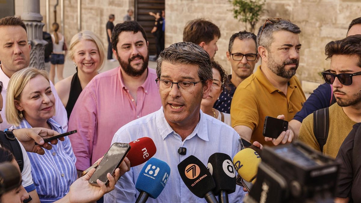 El alcalde de Ontinyent y líder de Ens Uneix, Jorge Rodríguez. Rober Solsona - Europa Press