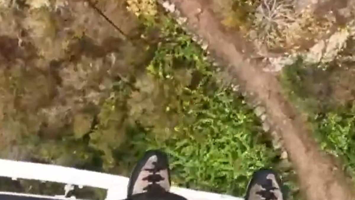 Rescatada en helicóptero una senderista tras sufrir una caída en Tenerife