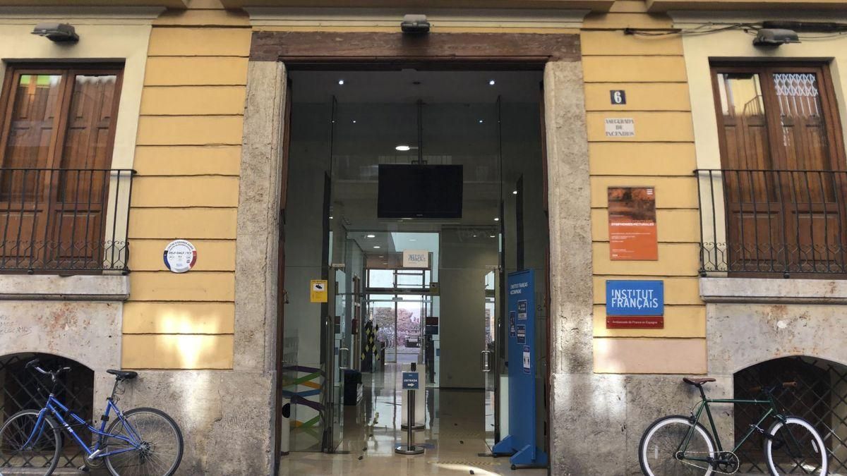 Entrada de l'Institut Français de València.
