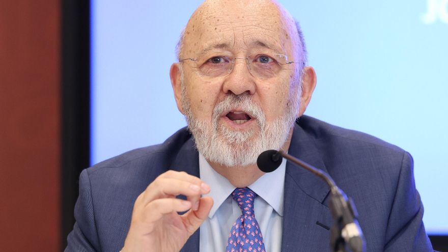 El presidente del CIS, José Félix Tezanos, a 1 de julio de 2024, en San Lorenzo de El Escorial, Madrid (España).