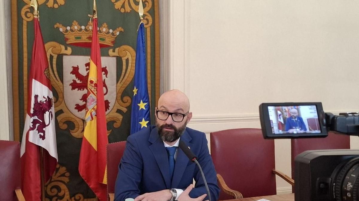 El subdelegado del Gobierno en León, Héctor Alaiz.