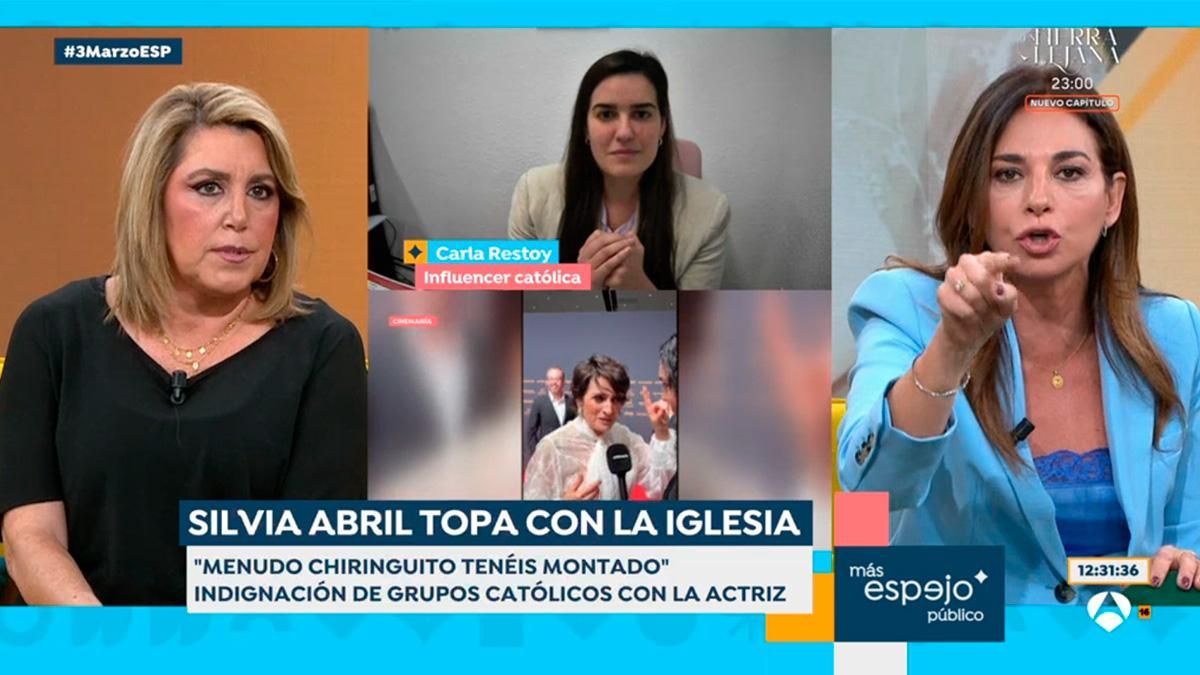 La reflexión de Mariló Montero sobre la crítica de Silvia Abril a la Iglesia en los Premios Goya 2026: "Es desmesurada"