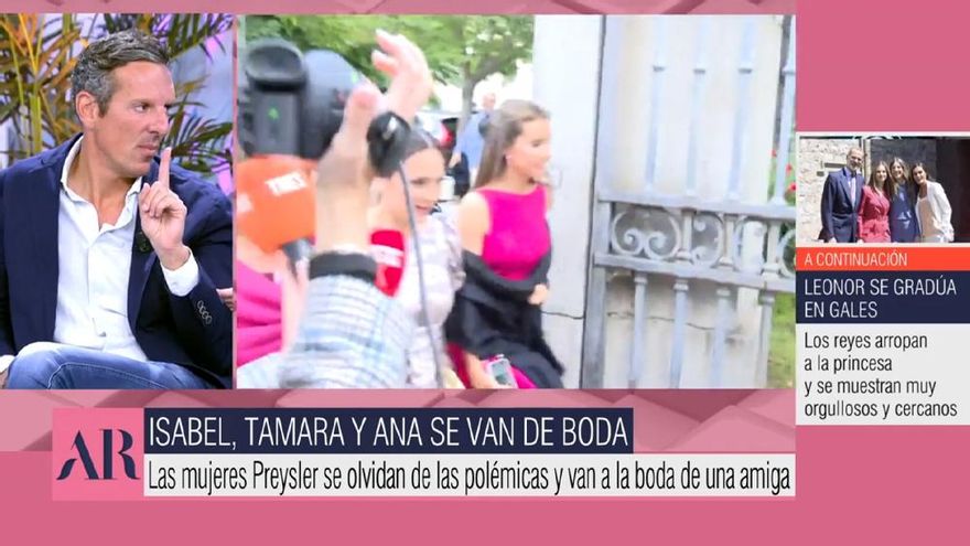 Joaquín Prat afea a Bibiana Fernández sus opiniones sobre el peso: "Tengamos un poquito de amplitud de miras"