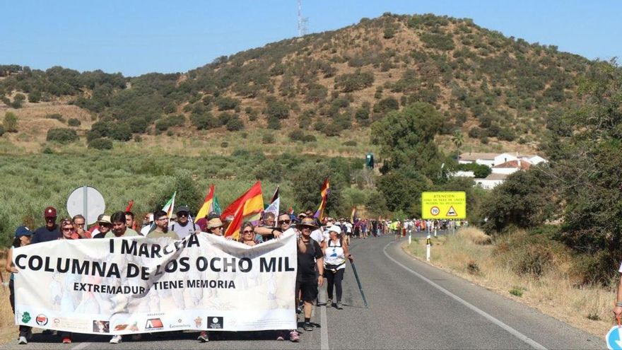 La III Marcha ‘Columna de los 8000’ se celebrará el 20 de septiembre contra el "negacionismo" del franquismo
