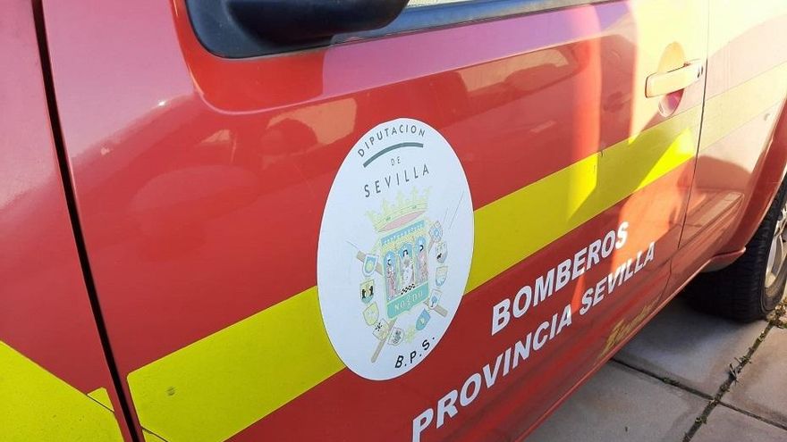 Vehículo de Bomberos de la Diputación de Sevilla.