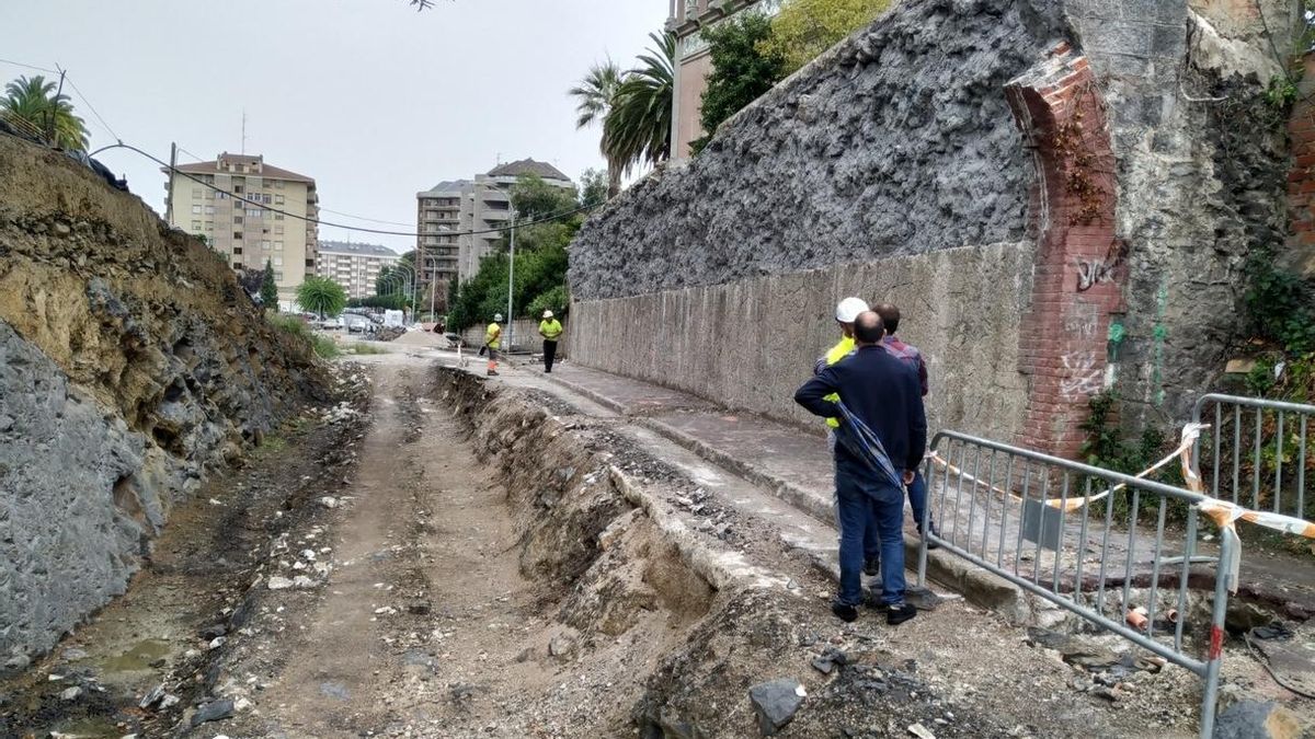 Reanudadas las obras de los túneles de Ocharan