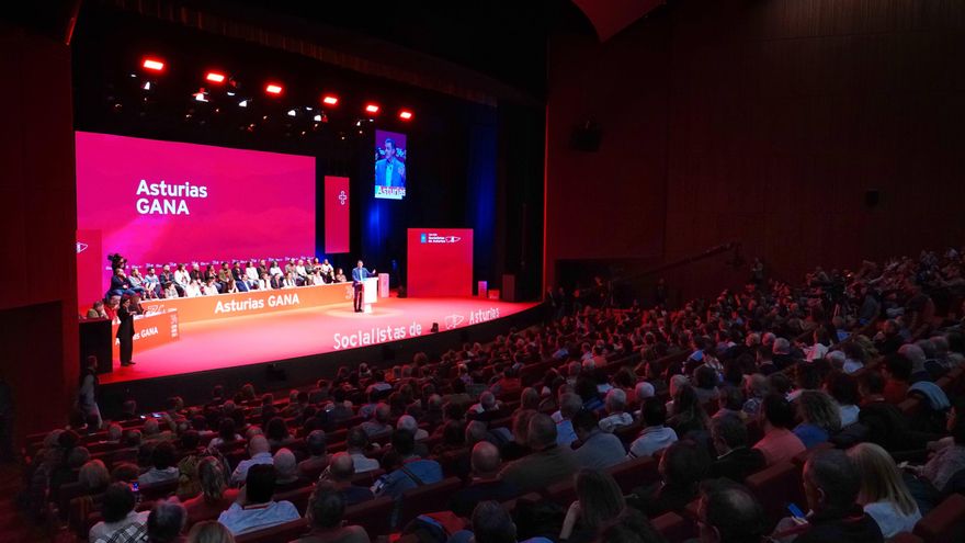Barbón saca adelante la lista que conforma la nueva dirección del PSOE asturiano con el 90,9% de los votos