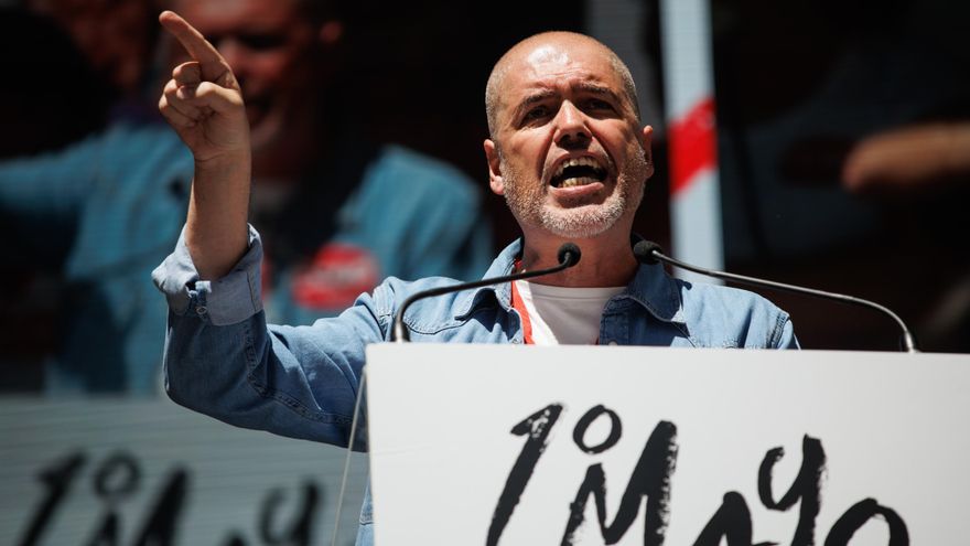El Secretario General de CCOO, Unai Sordo.