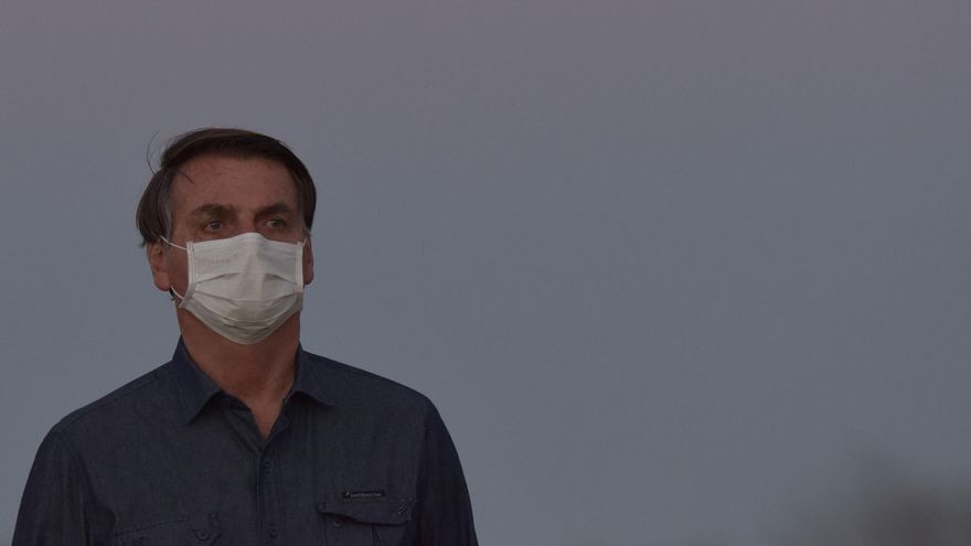 En la imagen, el presidente de Brasil, Jair Bolsonaro. EFE/Andre Borges/Archivo