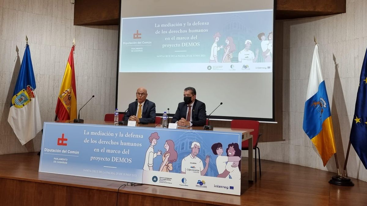 Inauguración de la jornada 'La mediación y la defensa de los derechos humanos en el marco del Proyecto DEMOS'