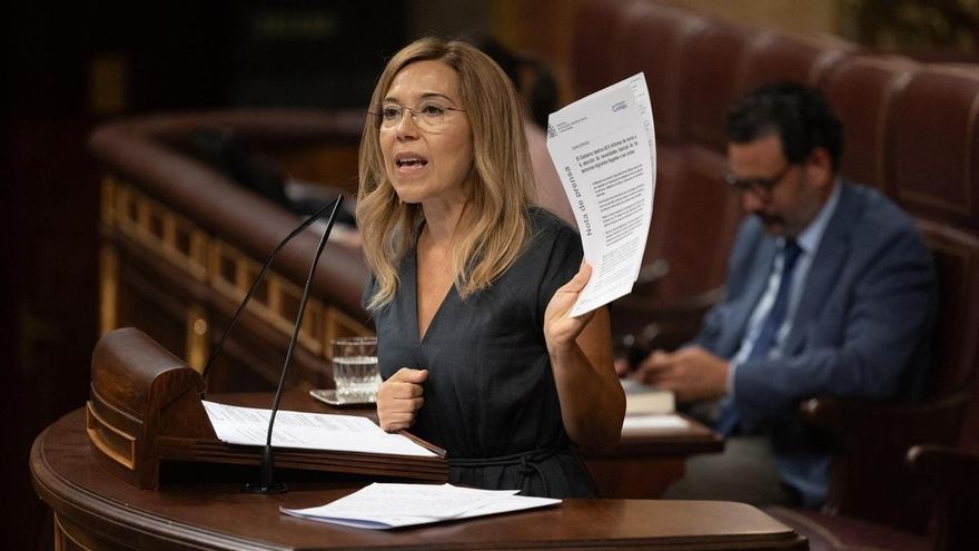 Imagen de archivo de la diputada del PP Ana Alós en el Congreso