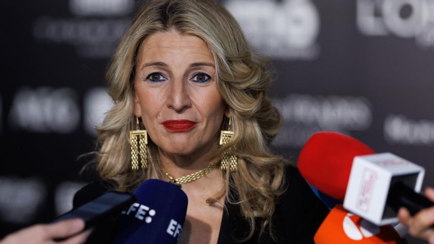 La vicepresidenta segunda, Yolanda Díaz.