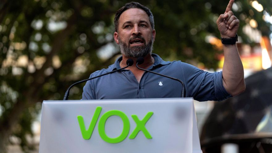 El presidente de Vox, Santiago Abascal. EFE /Rafa Alcaide/Archivo