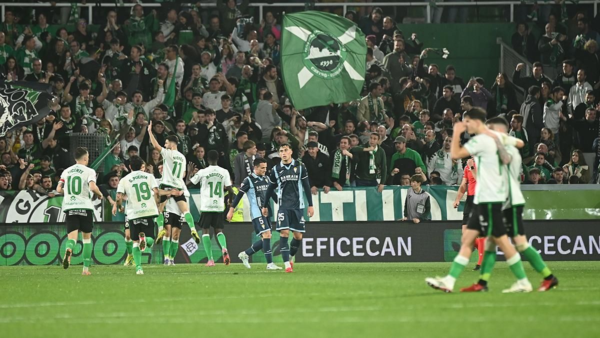 Las imágenes del Racing de Santander - Córdoba CF