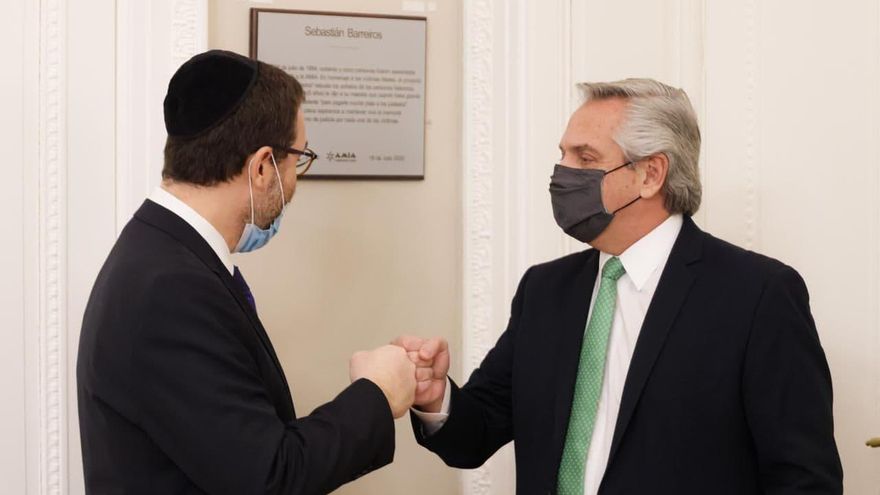 El Presidente recibió a la conducción de AMIA, a días del aniversario del atentado terrorista