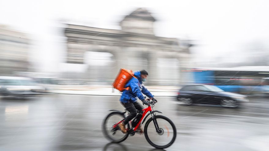 Los repartidores reclaman mejoras y piden ser escuchados por la Comisión Europea