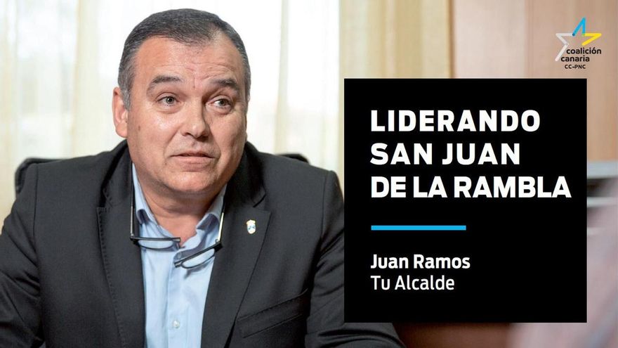 El alcalde de San Juan de la Rambla ve en la moción de censura una "traición política"
