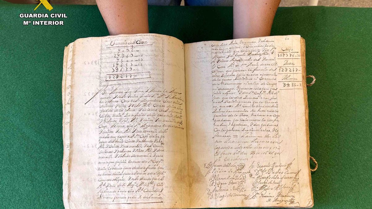 Encuentran en una subasta en Madrid un documento histórico del siglo XVIII de Nájera