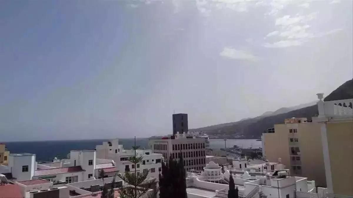 Imagen de archivo de un día de calor en Santa Cruz de La Palma.