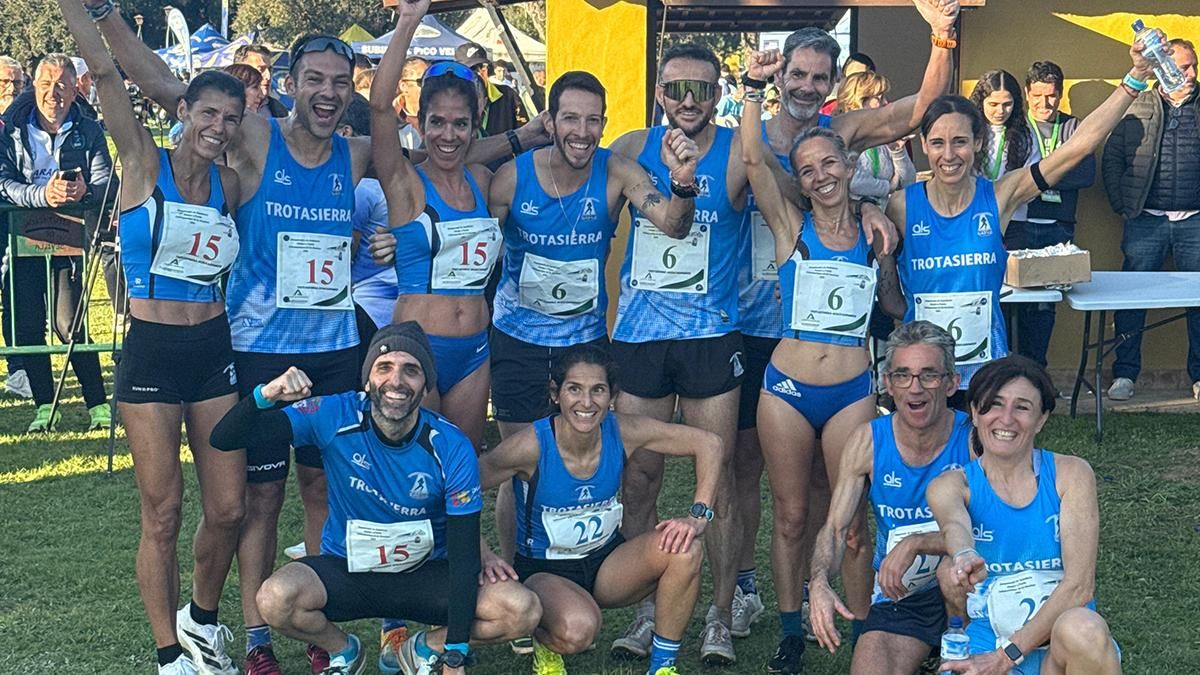 El Trotasierra conquista 23 podios en el Andaluz de campo a través