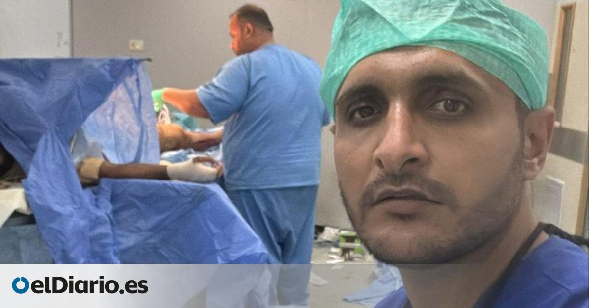 Mohamed Hawehie, cirujano en Gaza: “No podía ni sostenerme en pie mientras operaba por culpa del hambre”