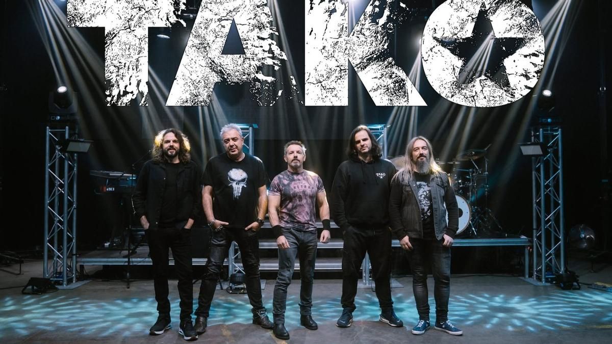 40 años de Tako: la banda de rock ejeana celebra su aniversario con un concierto en el monasterio de Veruela
