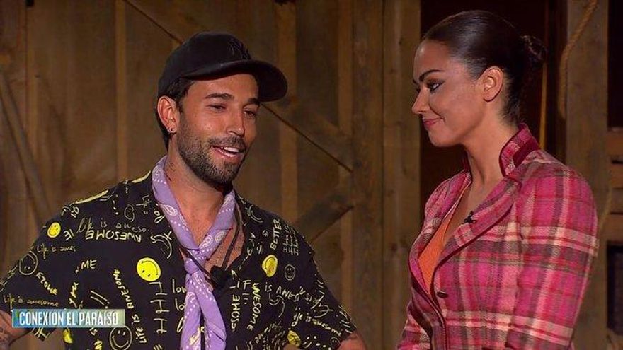 Omar, junto a Lara en 'Pesadilla en El Paraíso'