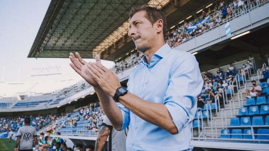 Luis Miguel Ramis: "La afición del CD Tenerife sueña con volver a ilusionarse con el equipo"