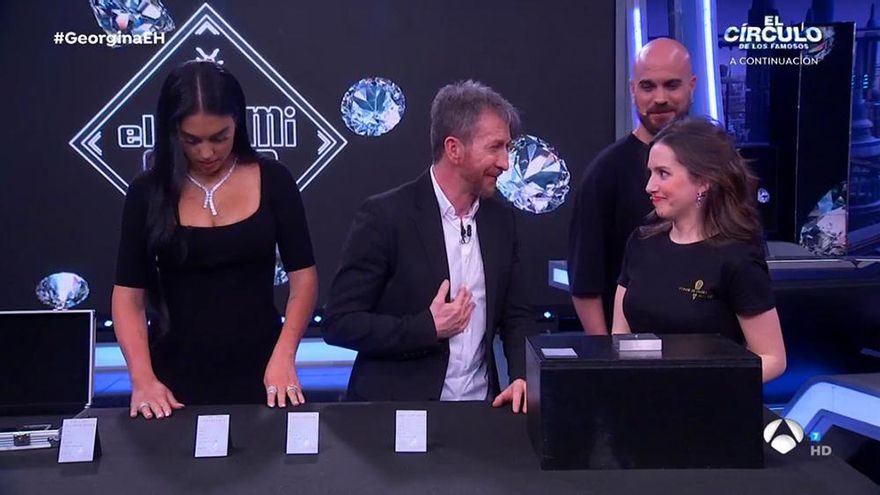 'El Hormiguero' aclara qué ocurrió en la accidental rotura de un diamante durante la visita de Georgina Rodríguez