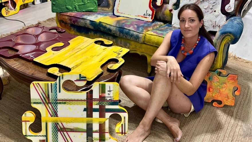 La artista extremeña ALOA Piezzas explora la conexión humana a través de materiales y luz