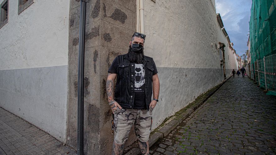 Víctor Arrocha, durante la entrevista concedida a Canarias Ahora