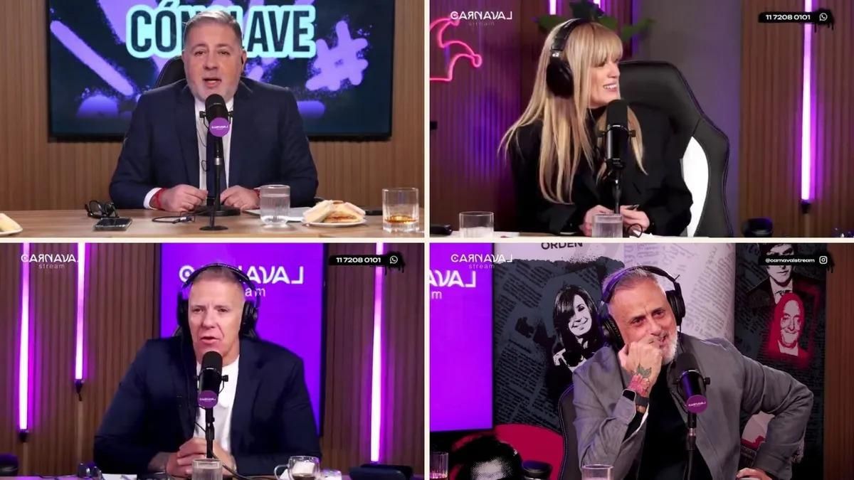 Canosa y tres varones.