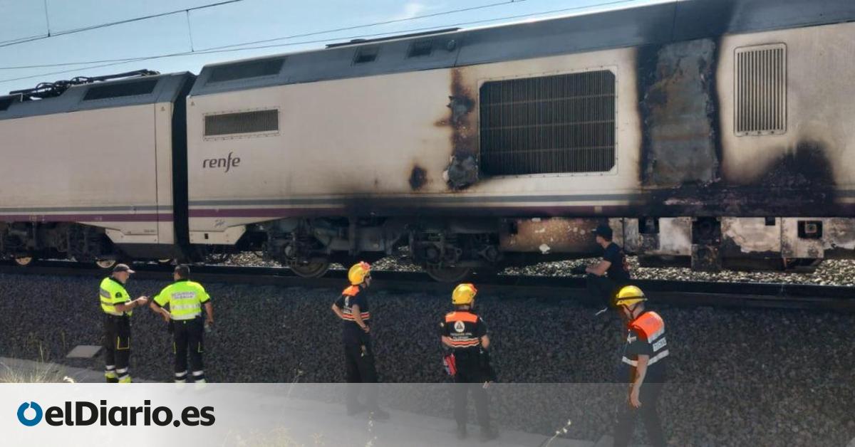 Restablecida la circulación en la línea de AVE Madrid-Andalucía tras un parón por un incendio en Ciudad Real