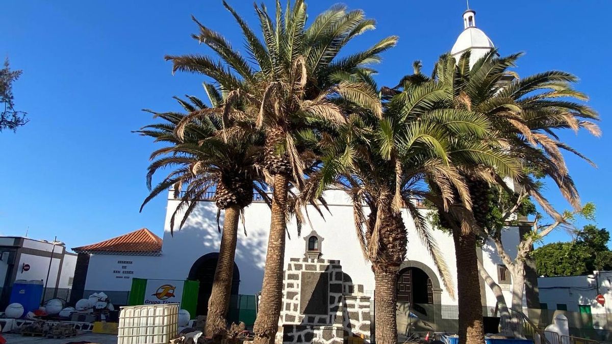 Plaza de Las Palmas, en Arrecife