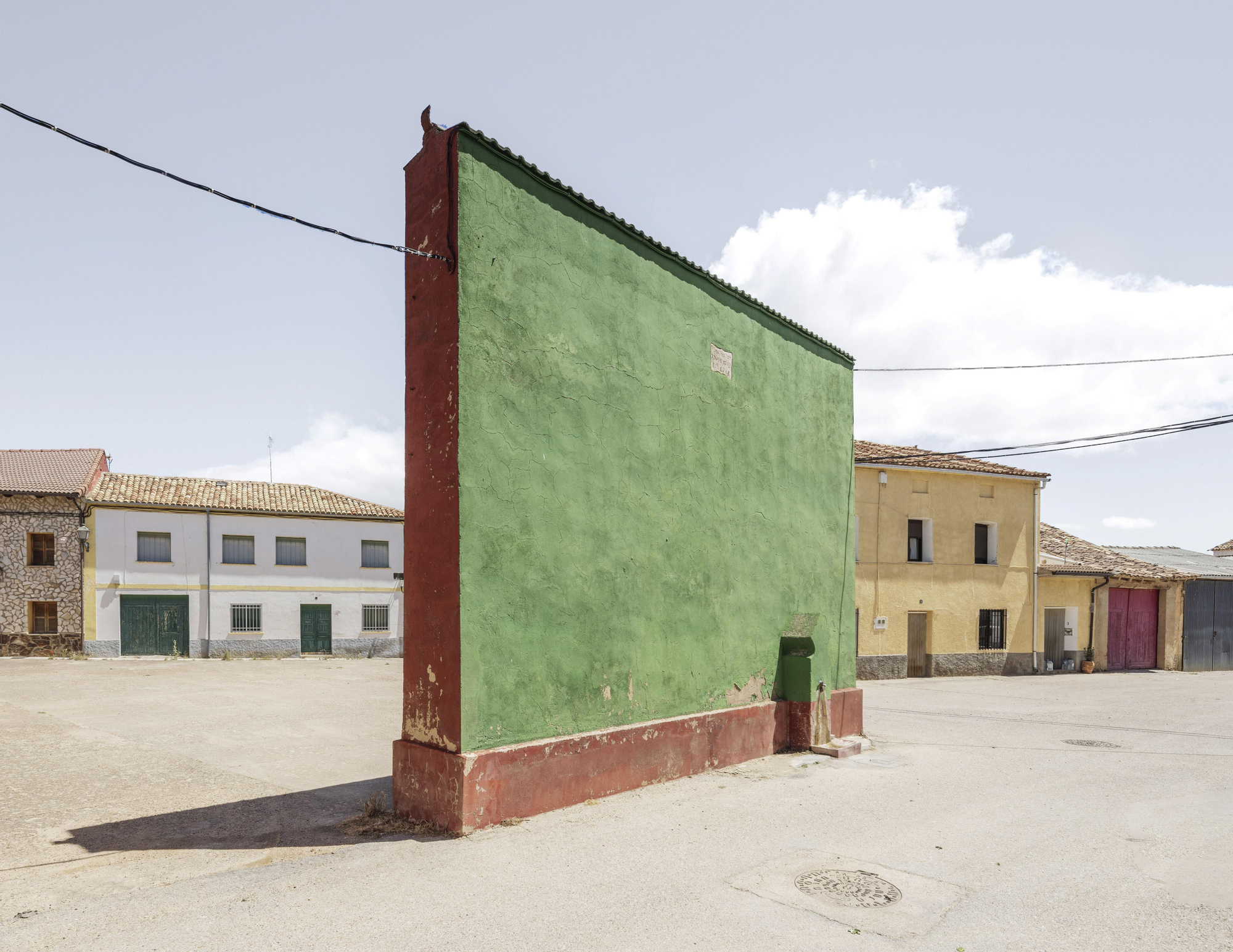 Frontón de Coscurita, en Soria. 'Frontones en los pueblos de España', Gunnar Knechtel