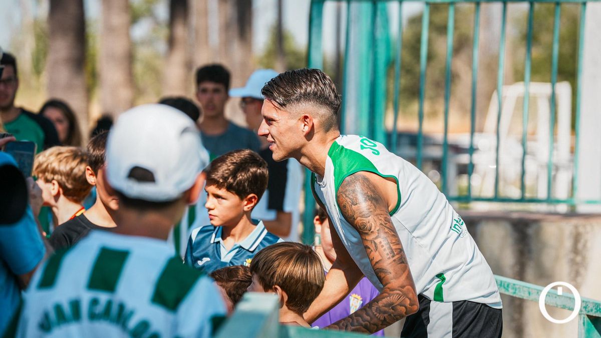 Entrenamiento del Córdoba CF