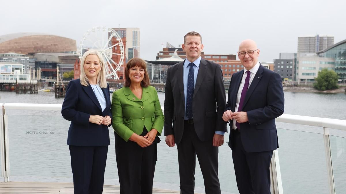 Los líderes de Escocia, Gales e Irlanda del Norte acuerdan luchar juntos para independizarse del Reino Unido