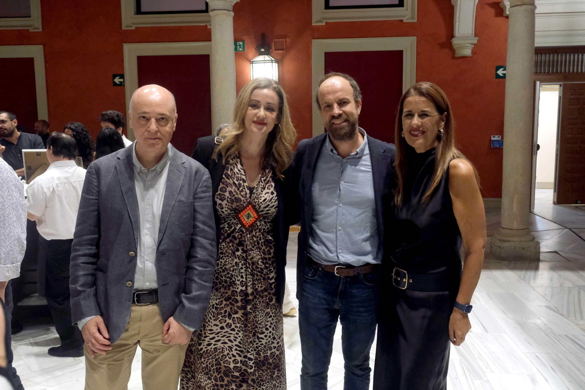 Antonio Morente, Raquel Vega, Javier Ramajo y Sonia Gaya