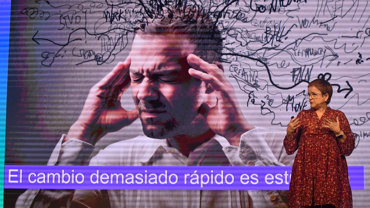 "El cambio demasiado rápido es estresante"