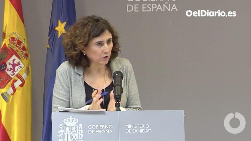 María José Sierra en rueda de prensa