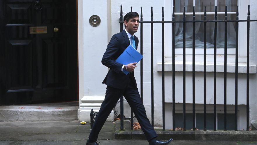 El ministro británico de Economía, el conservador Rishi Sunak.