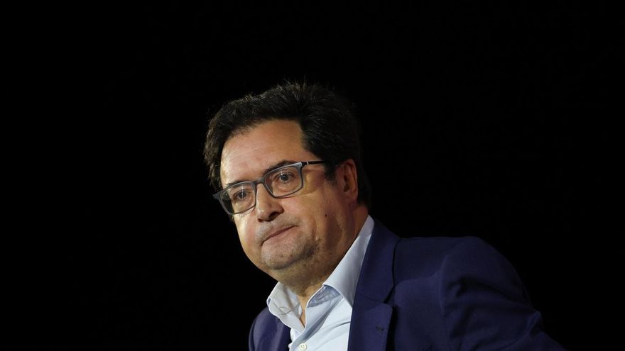 El ministro para la Transformación Digital y la Función Pública, Óscar López, en el acto de inauguración de la 15ª edición del South Summit Madrid 2026