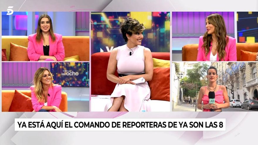 'Ya son las ocho' presenta su nuevo 'comando de reporteras', con Cristina Porta como gran novedad