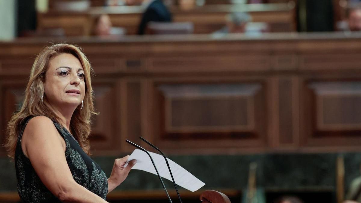 Cristina Valido, en el Congreso de los Diputados.