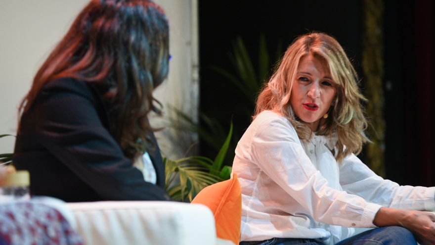 Díaz rebaja las expectativas sobre su futuro político mientras Podemos reclama su espacio