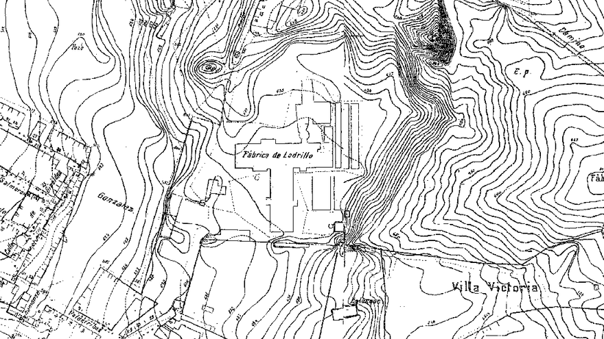 Fábrica de ladrillo en el Camino de Valderribas