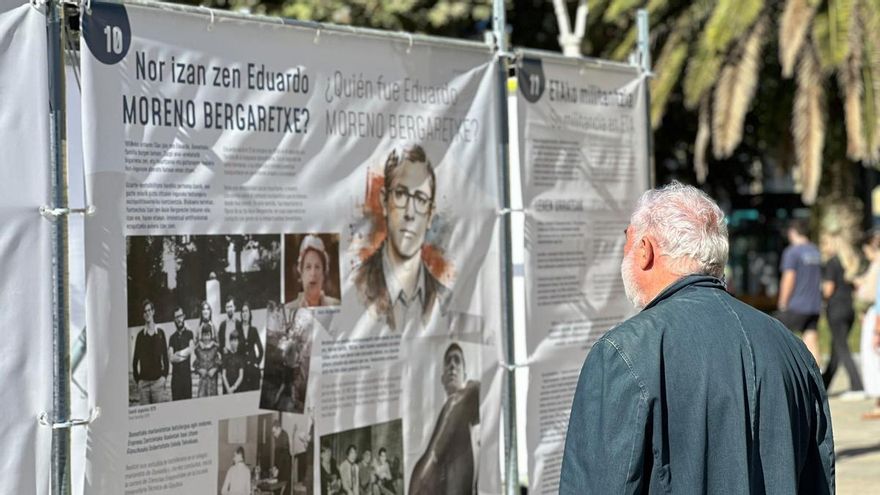 Las instituciones inauguran en Donostia una exposición en memoria de 'Pertur' el día en que cumpliría 76 años