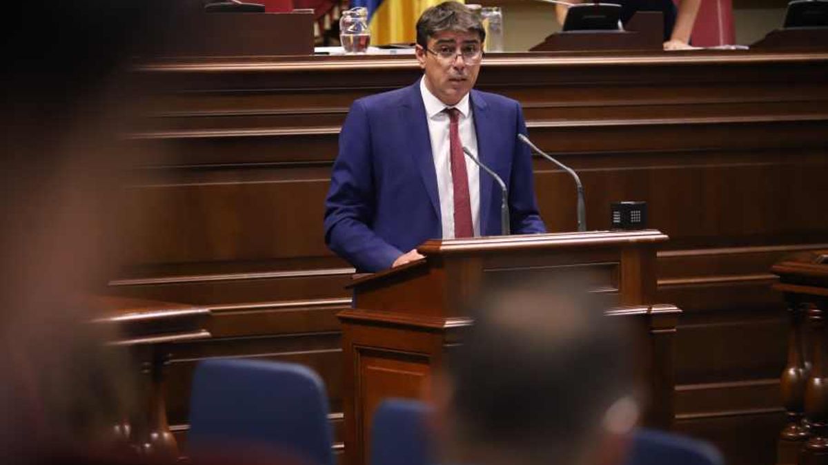 Manuel Abrante , diputado del PSOE por La Palma en el Parlamento de Canarias.