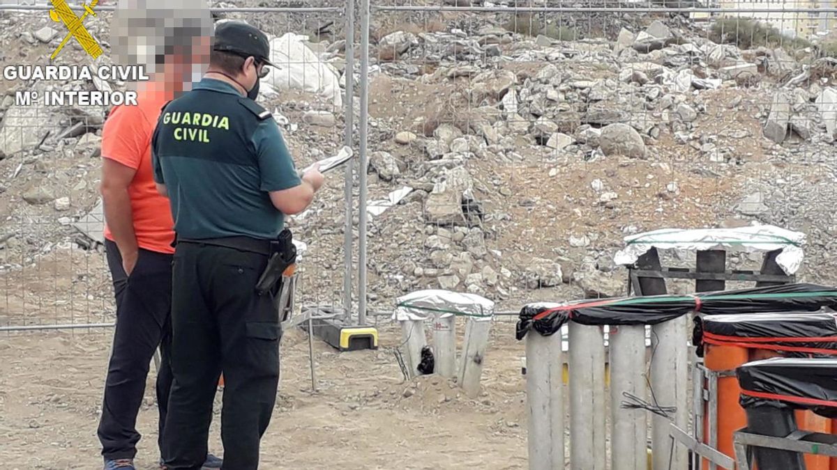 Inspección a una instalación de material pirotécnico en Gran Canaria para la noche de San Juan