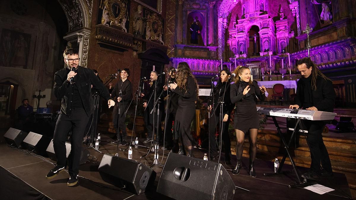 Coro Gospel en San Agustín en los Gozos de Diciembre de la Fundación Cajasol